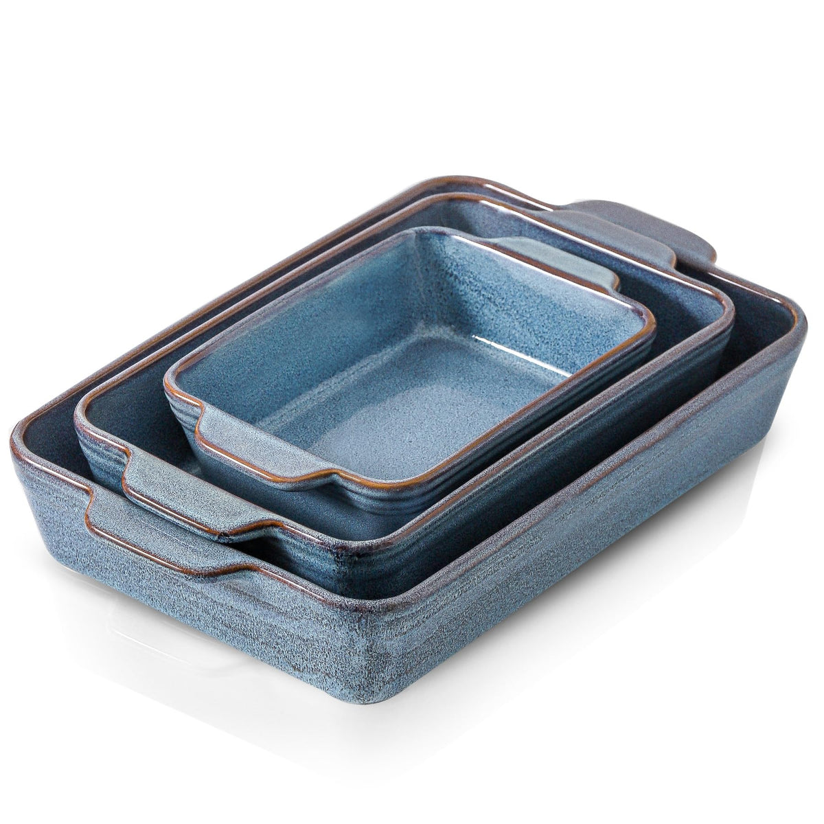 HVH juego de platos para hornear 9x13, ideal para porciones familiares.