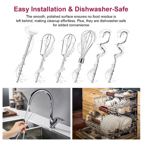 HWEIUA set de accesorios compatibles con KHM para KitchenAid.