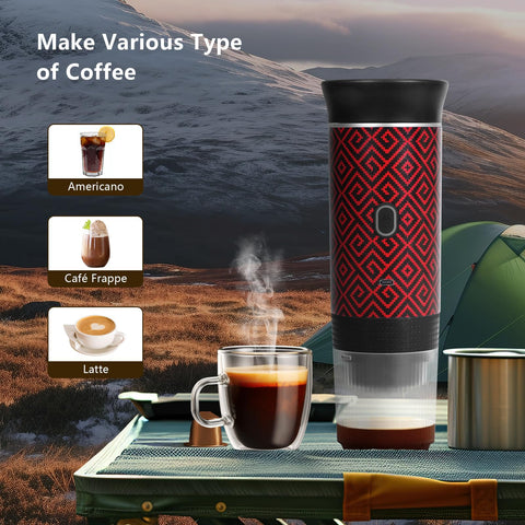 Cafetera HX HECLX portátil: regalo ideal para aventureros que aman el café