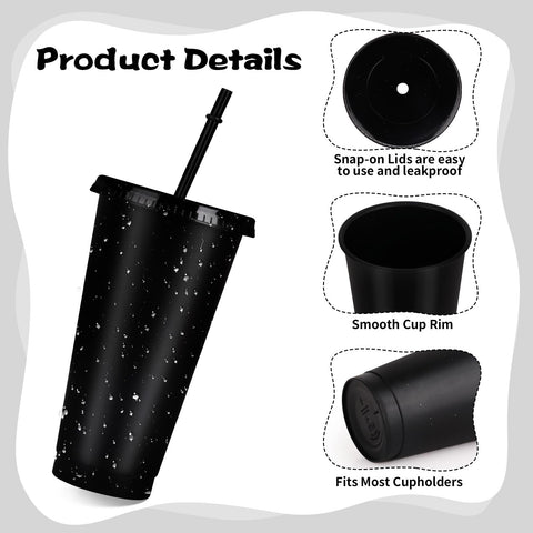 Copa de playa Hxezoc, resistente y reutilizable para bebidas refrescantes.