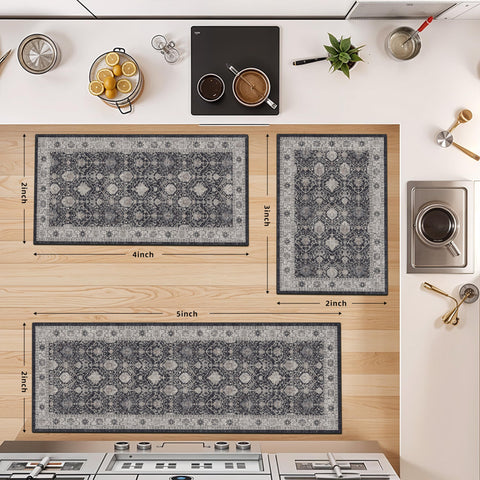 HY HAO YUN LAI alfombra lavable para cocina, fácil de limpiar tras derrames.