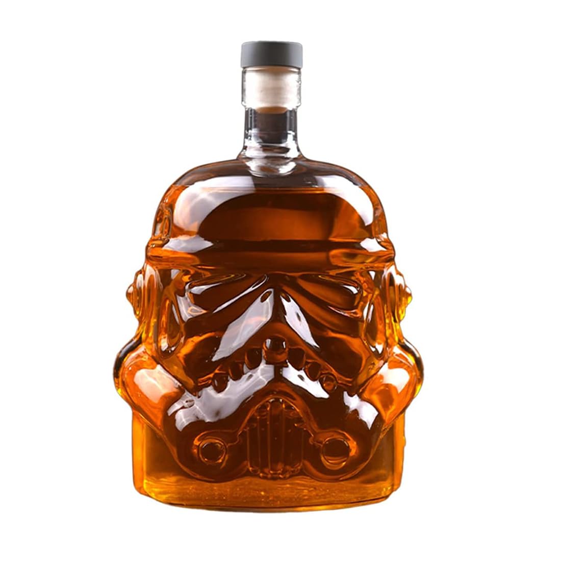 Hyaugx decantador whisky frontal, diseño elegante para la mesa de casa.