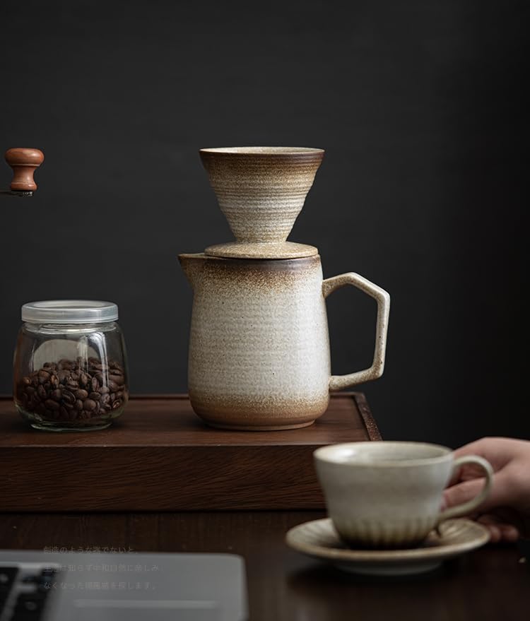 HYAXGM acabado blanco marfil mantiene el sabor del café sin contaminación.