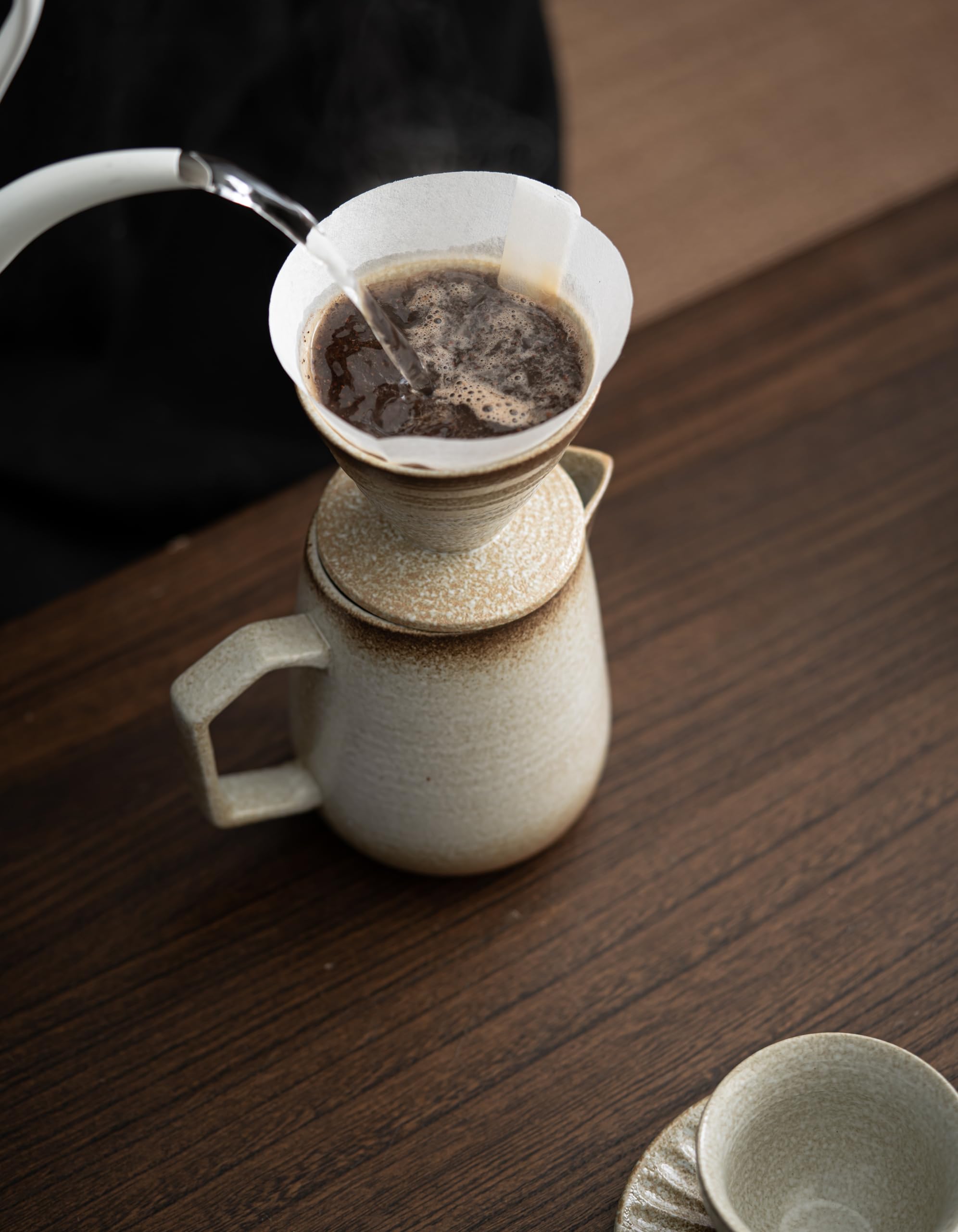 HYAXGM conjunto cerámico para café 16 oz, ideal para 1-3 personas.