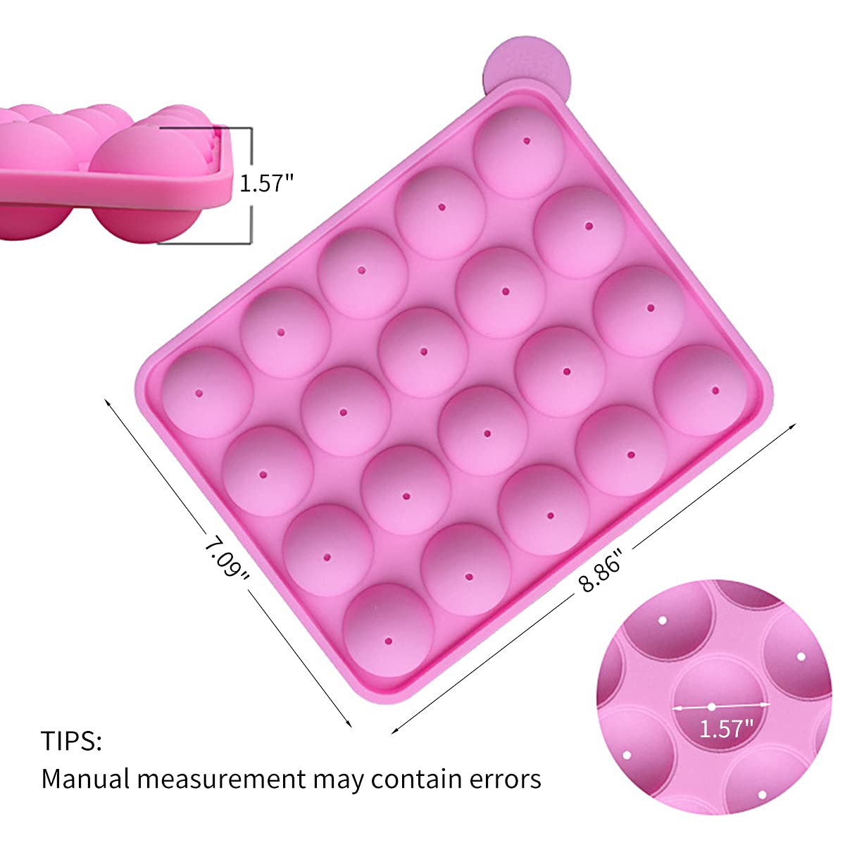 HYCSC palitos para cake pops, 60 piezas para iniciar postres