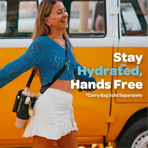 Hydracy Soulmate 40oz ideal para transportar en viajes largos