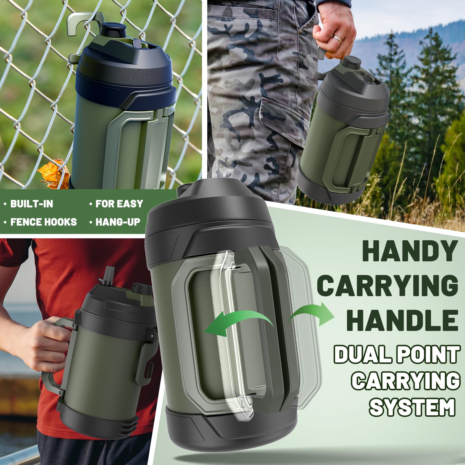Hydraful Galón, asa ergonómica para transporte cómodo