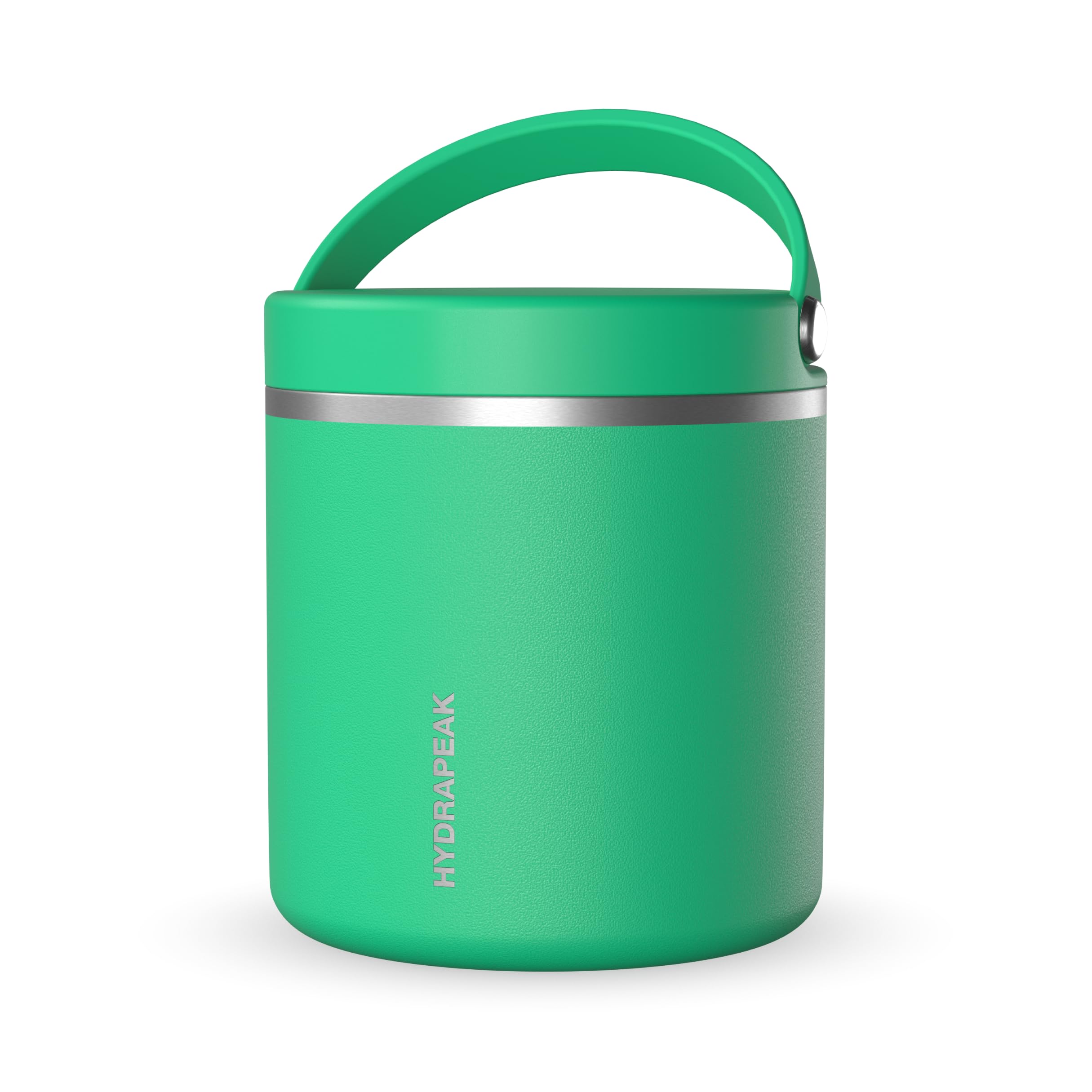 Hydrapeak bote de alimentos 25oz Jade frente, ideal para almuerzos duraderos