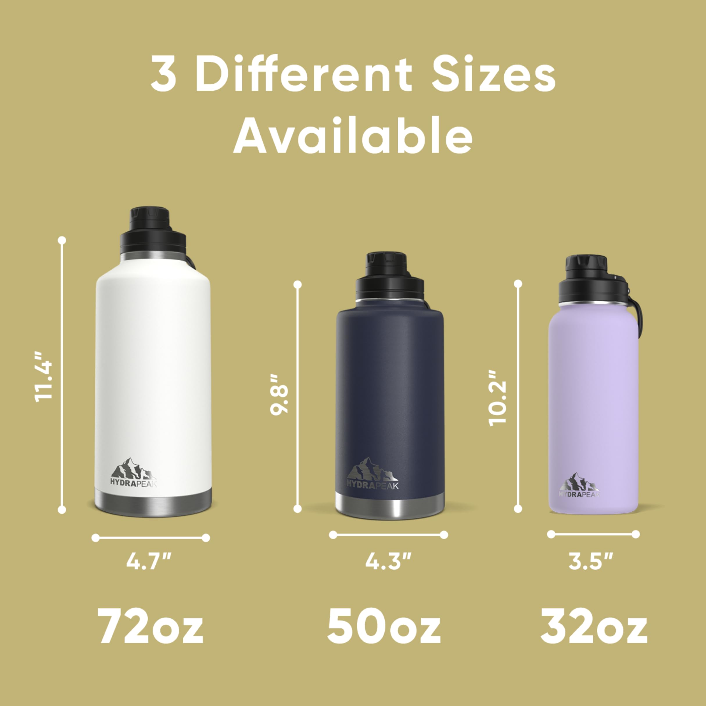 Hydrapeak 32oz adecuada para deporte y entrenamiento