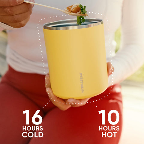 Hydrapeak frasco-alimentos 32oz azul marino, mantiene caliente la comida por horas.