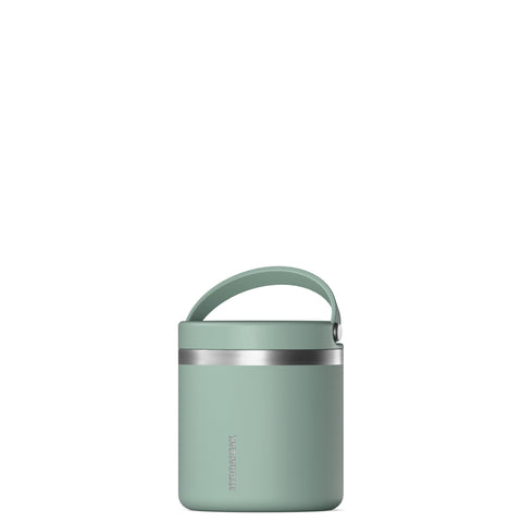 Hydrapeak jarro 25 oz aislado, boca amplia, color verde mar, ideal para comidas calientes o frías.