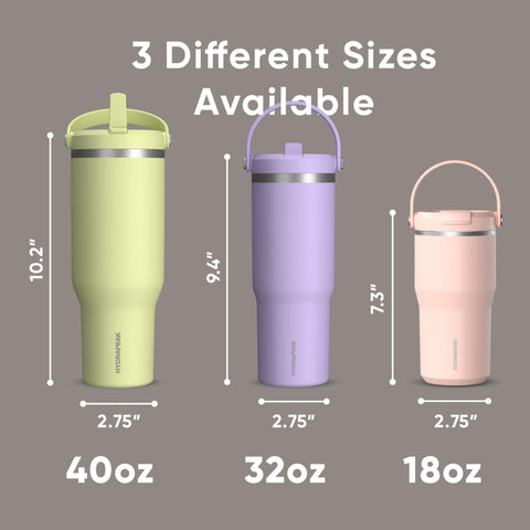 Hydrapeak Nomad 32oz sin derrames gracias a la tapa con pajilla.
