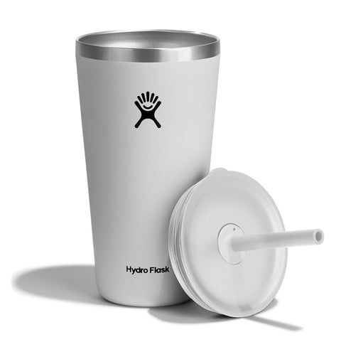 Hydro Flask 28 oz con doble pared que mantiene la temperatura.
