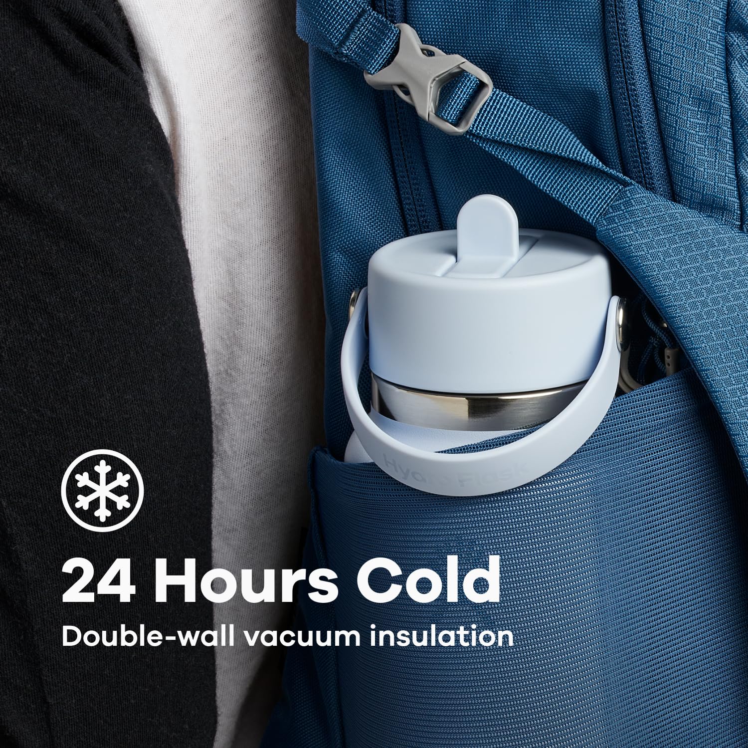 Hydro Flask 32 oz sabor puro, sin residuos de sabores anteriores.