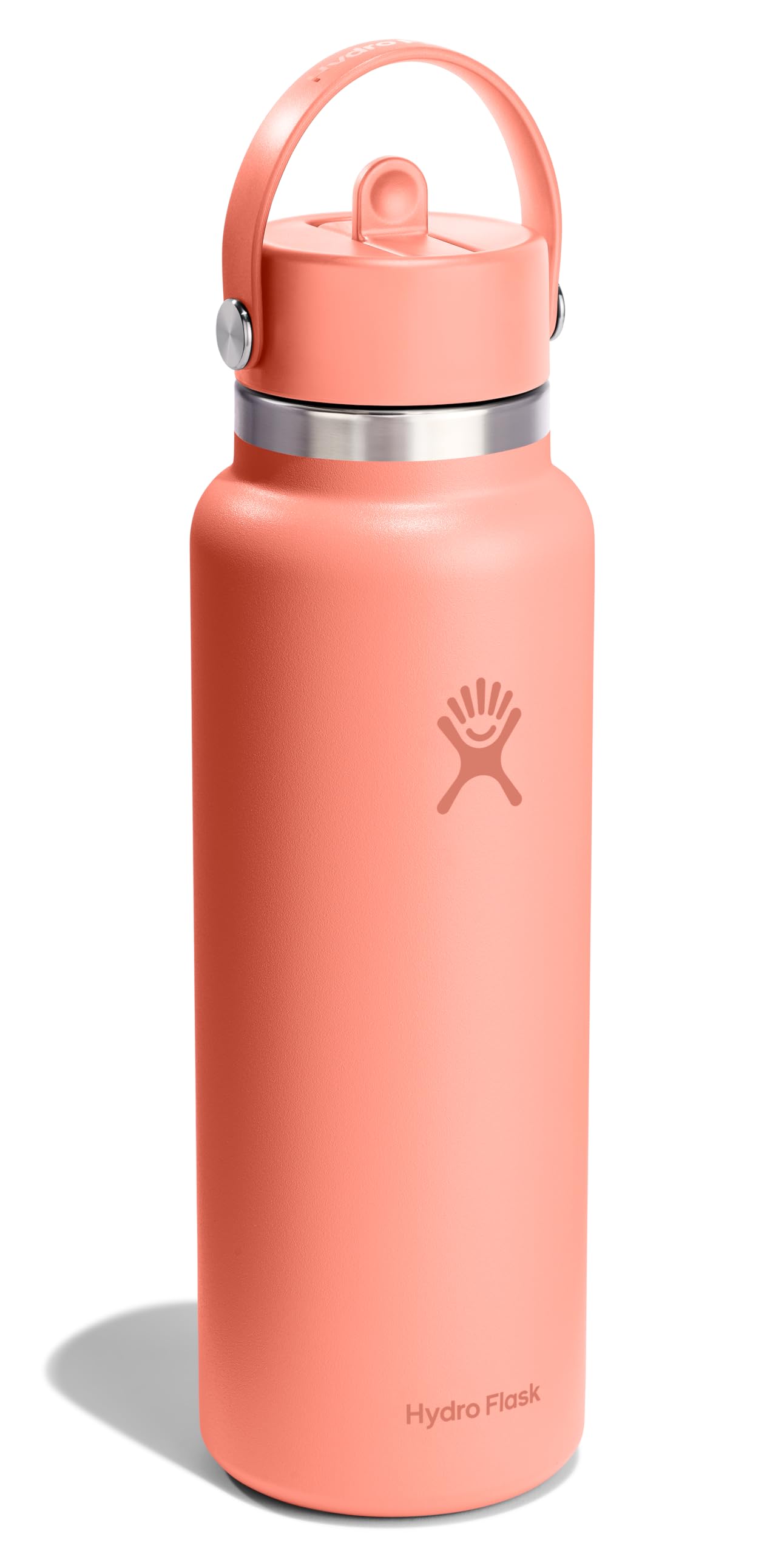 Hydro Flask 40 onzas con aislamiento de doble pared mantiene la bebida fría por más horas.