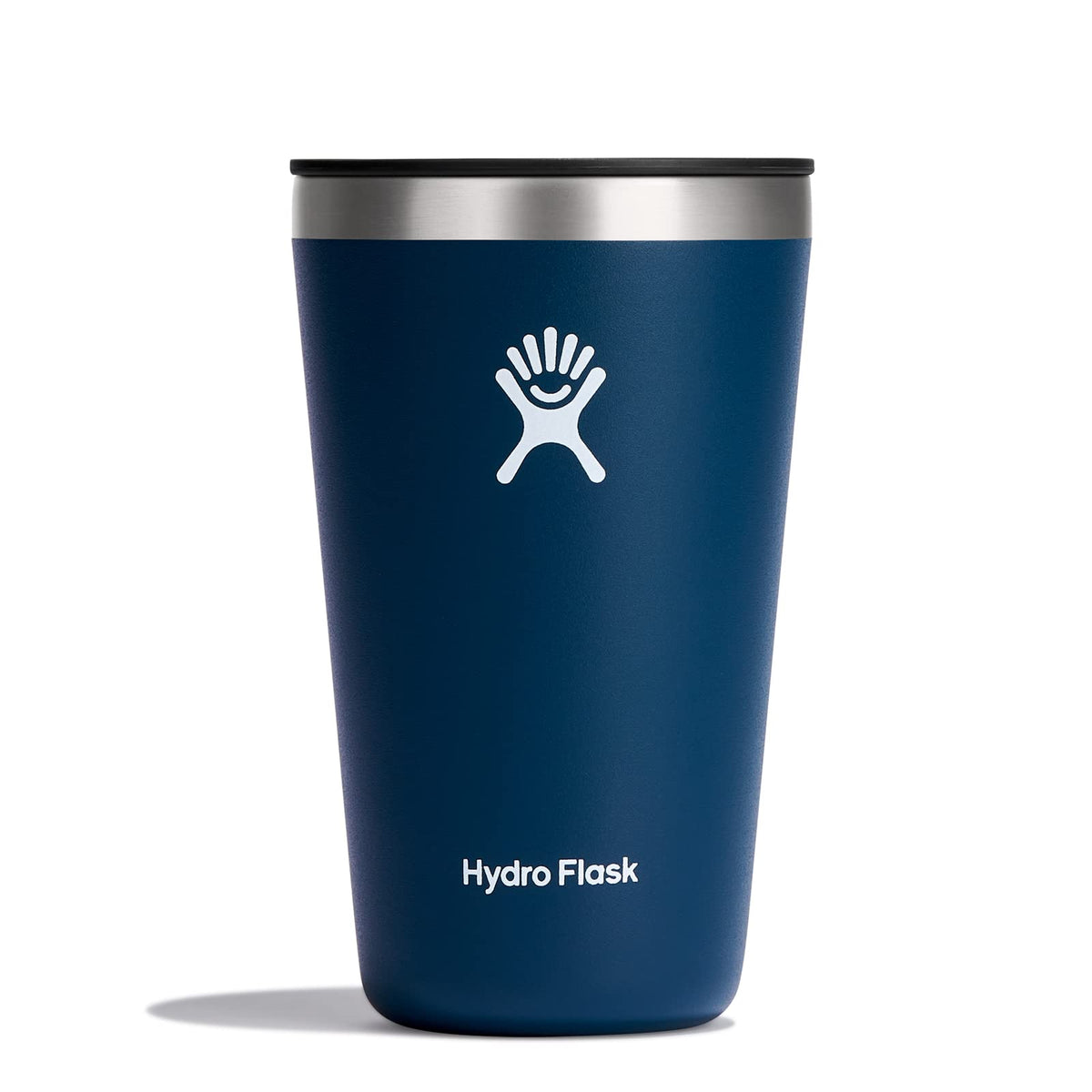 Hydro Flask All Around Indigo: vaso aislado para bebidas frías o calientes, cómodo al tacto