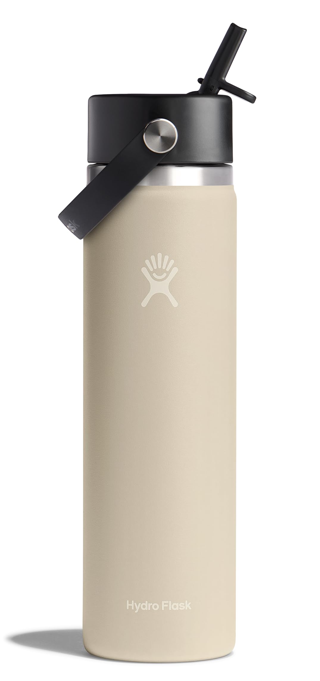 Hydro Flask 24 onzas con boca ancha y tapa de pajilla flexible para beber en movimiento