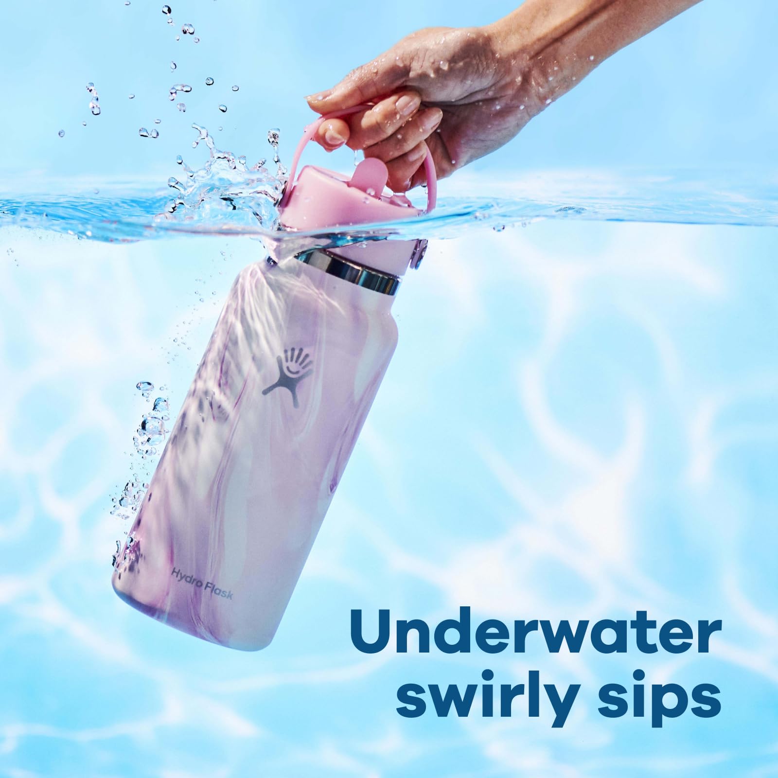 Acero inoxidable de Hydro Flask ofrece sabor puro y sin transferencias.