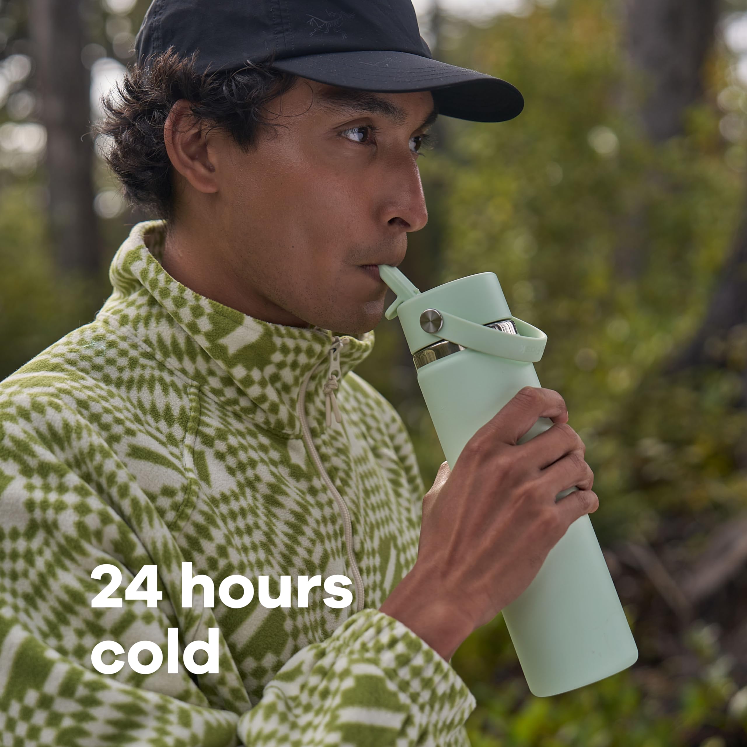 Hydro Flask rosa gelatina combina estilo y visibilidad.