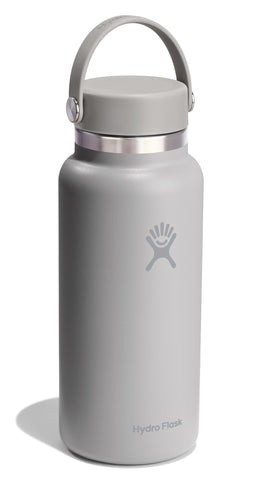 Botella Hydro Flask 32 oz con aislamiento doble para bebidas frías.