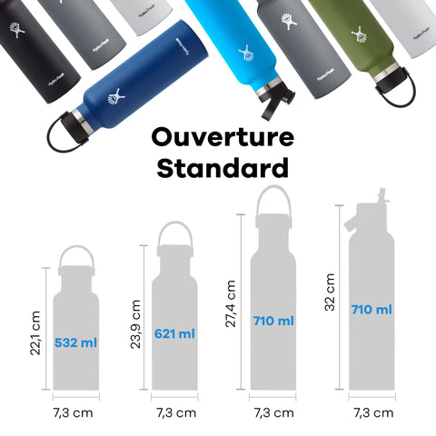 Hydro Flask botella 621 ml apta para lavavajillas, práctica para uso diario y limpieza.