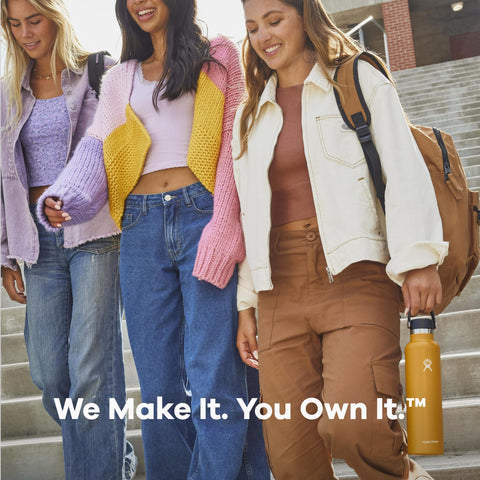 Hydro Flask con manija flexible para transporte cómodo en cualquier lugar