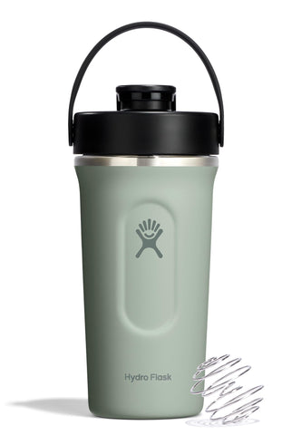 Hydro Flask Botella Batidora 24 onzas Agave Verde mantiene bebidas frías todo el día