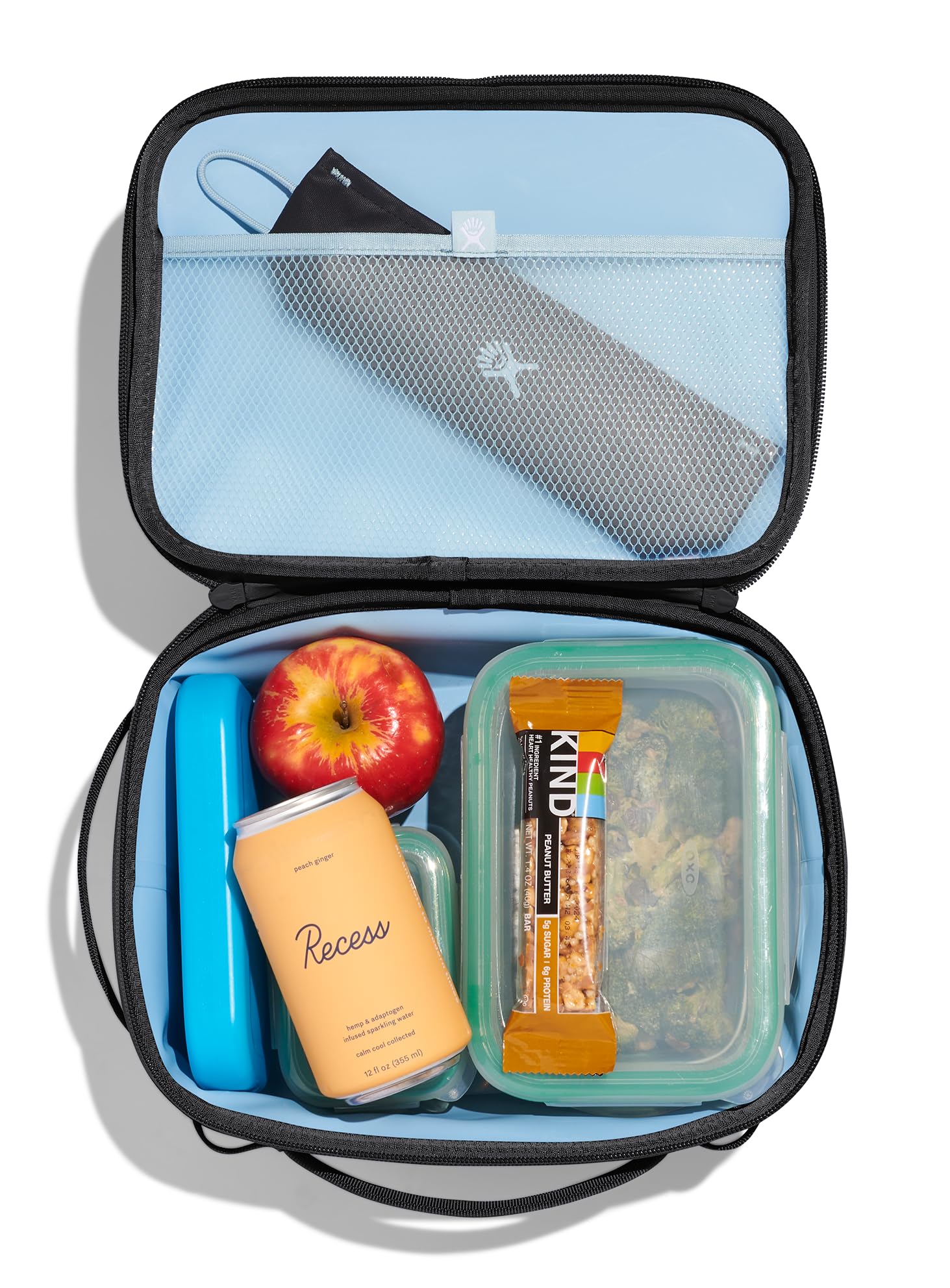 Carry Out Lunch Box recomendado para conservar frescura con pack frío.