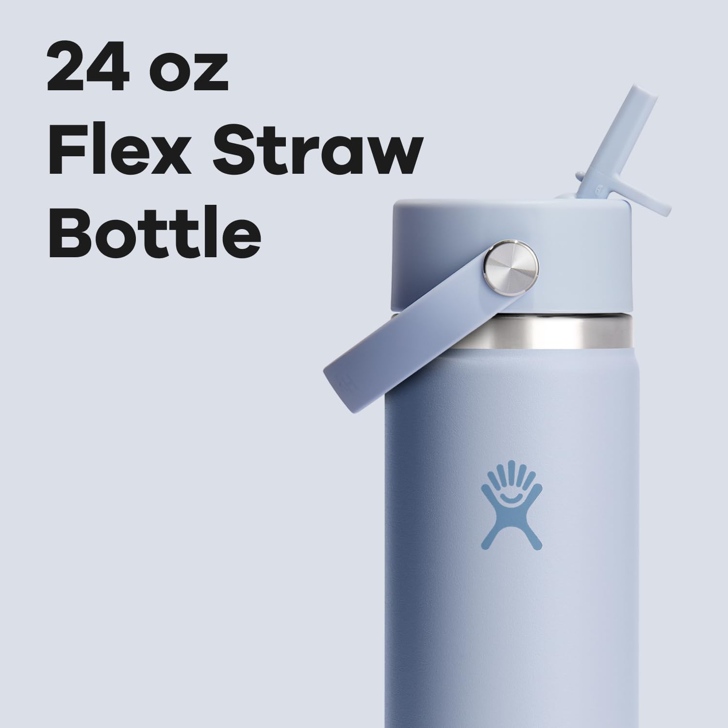 Cierre a prueba de fugas con la tapa Flex Straw