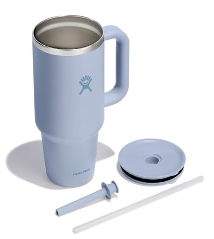 Hydro Flask con mango ergonómico: transporte cómodo y seguro.