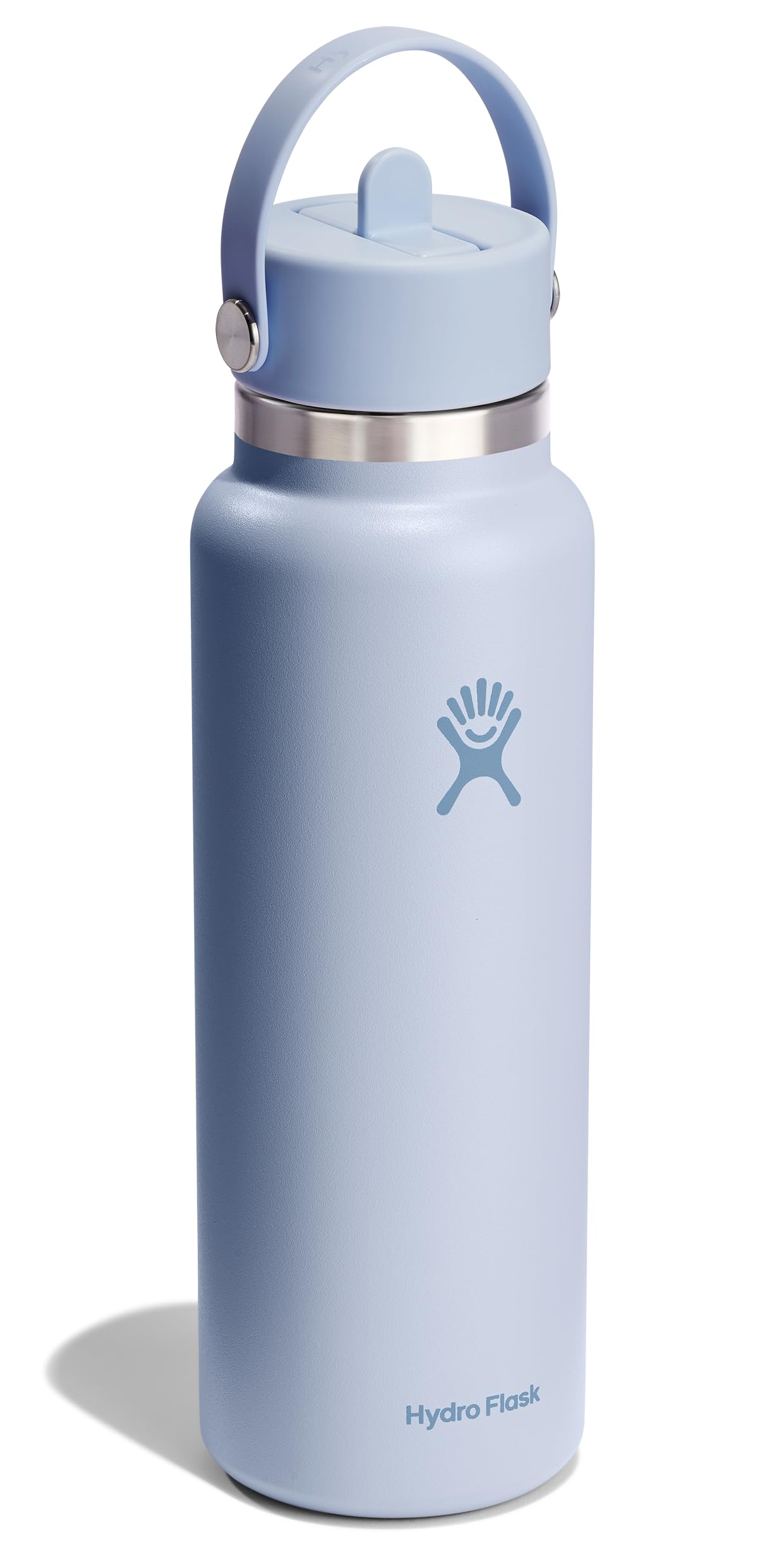 Hydro Flask cuarenta onzas en Azul Surf para mantener bebidas frías todo el día