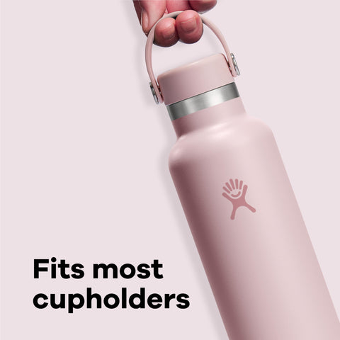 Diseño ergonómico de Hydro Flask para un agarre cómodo durante el día.