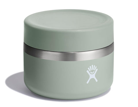 Hydro Flask Food Jar con aislamiento de doble pared para mantener la comida caliente o fría.