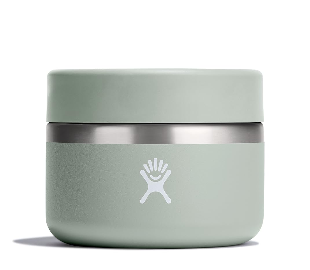 Hydro Flask Food Jar con tapa de agarre fácil para abrir con una mano.