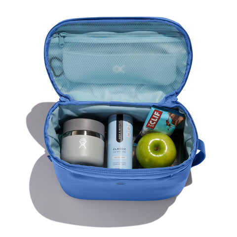Hydro Flask Lunch Bag 5L azul Surf, cierre externo: exterior resistente al agua