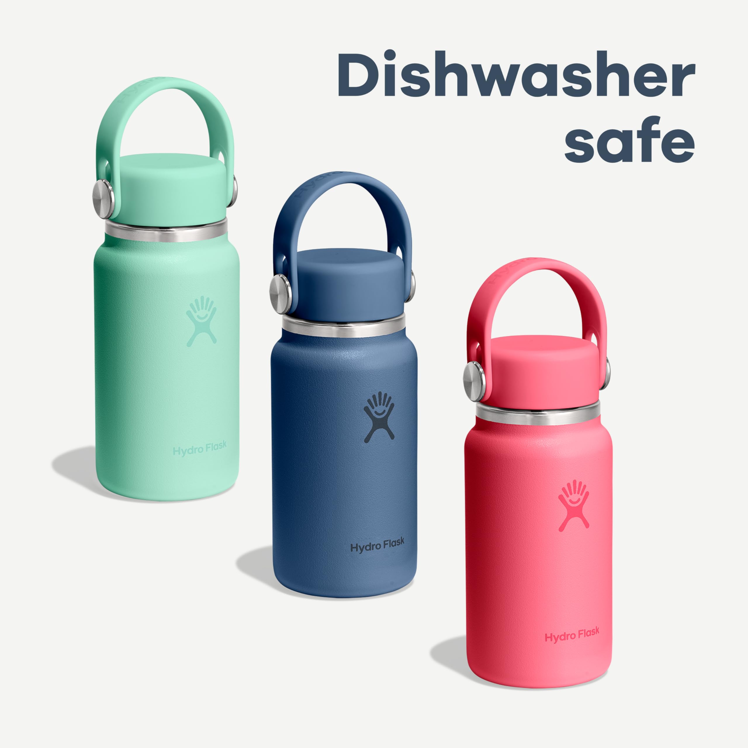 Hydro Flask Micro partes separadas listas para lavavajillas y limpieza fácil