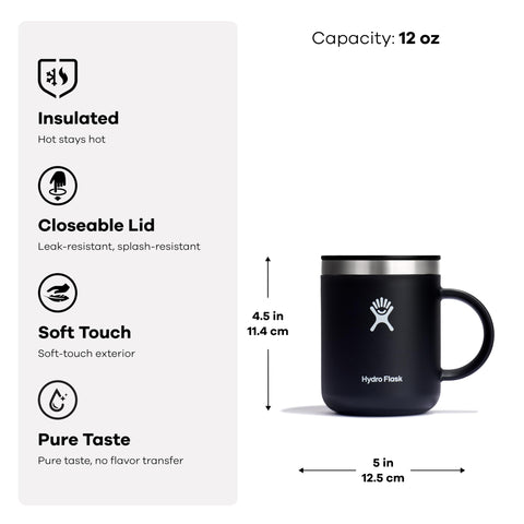 Hydro Flask Mug libre de BPA y toxinas para uso diario