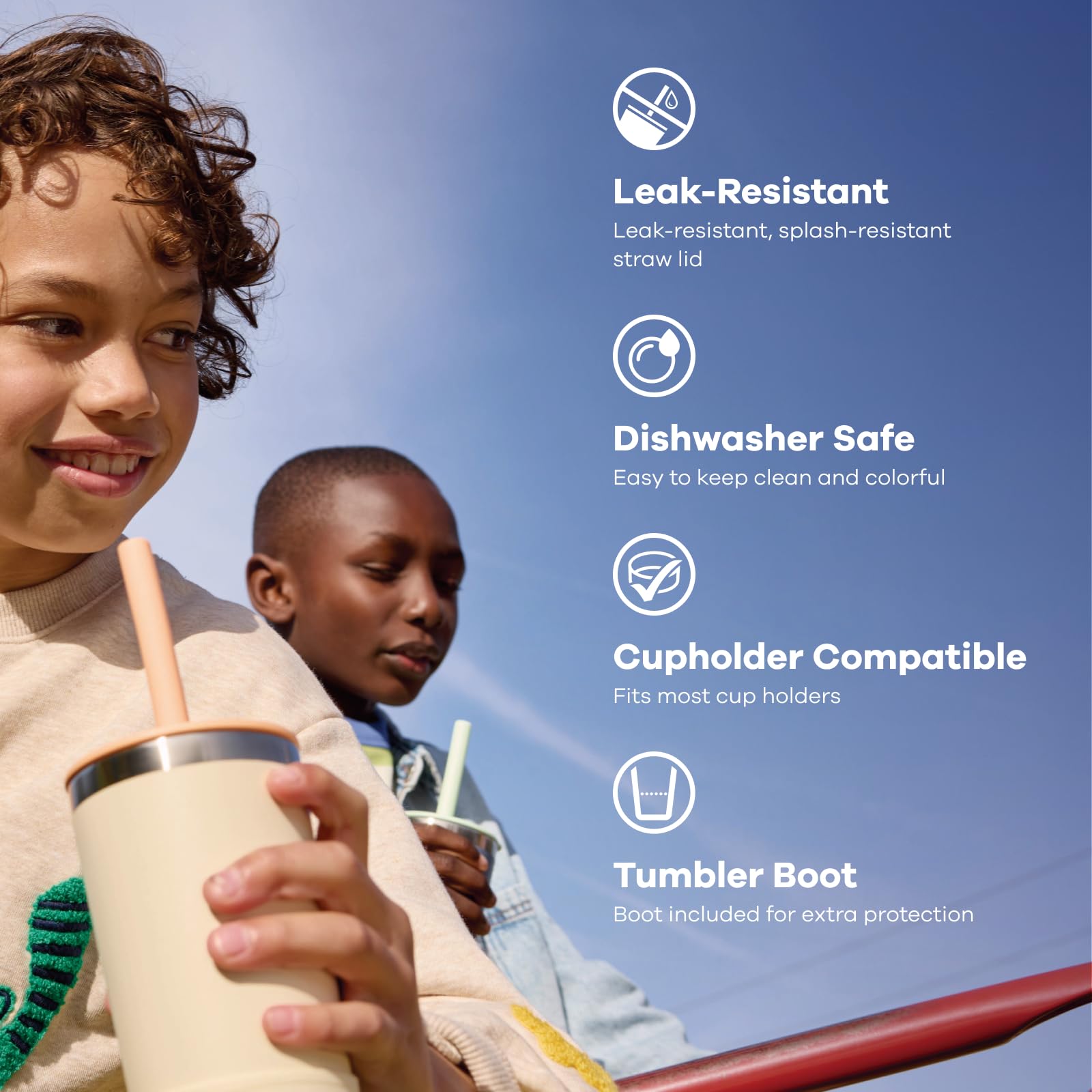 Hydro Flask Niños, contenido en mochila para hidratar durante clase y juego.