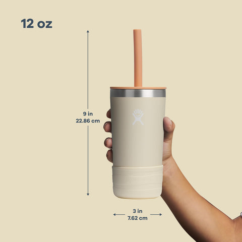 Hydro Flask Niños, funda protectora para golpes, ideal para mochilas y recreo.