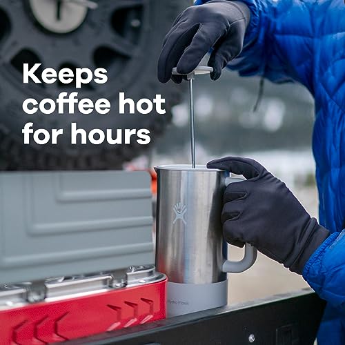Hydro Flask Prensa Francesa mango ergonómico ofrece agarre cómodo