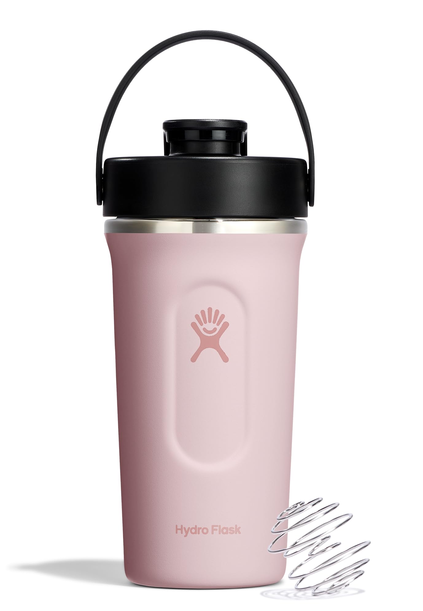 Hydro Flask Shaker 24oz con tapa flip, cierre seguro para transporte diario.