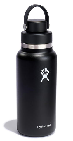 Hydro Flask con tapa Chug cierre anticontención para viaje y movimiento.