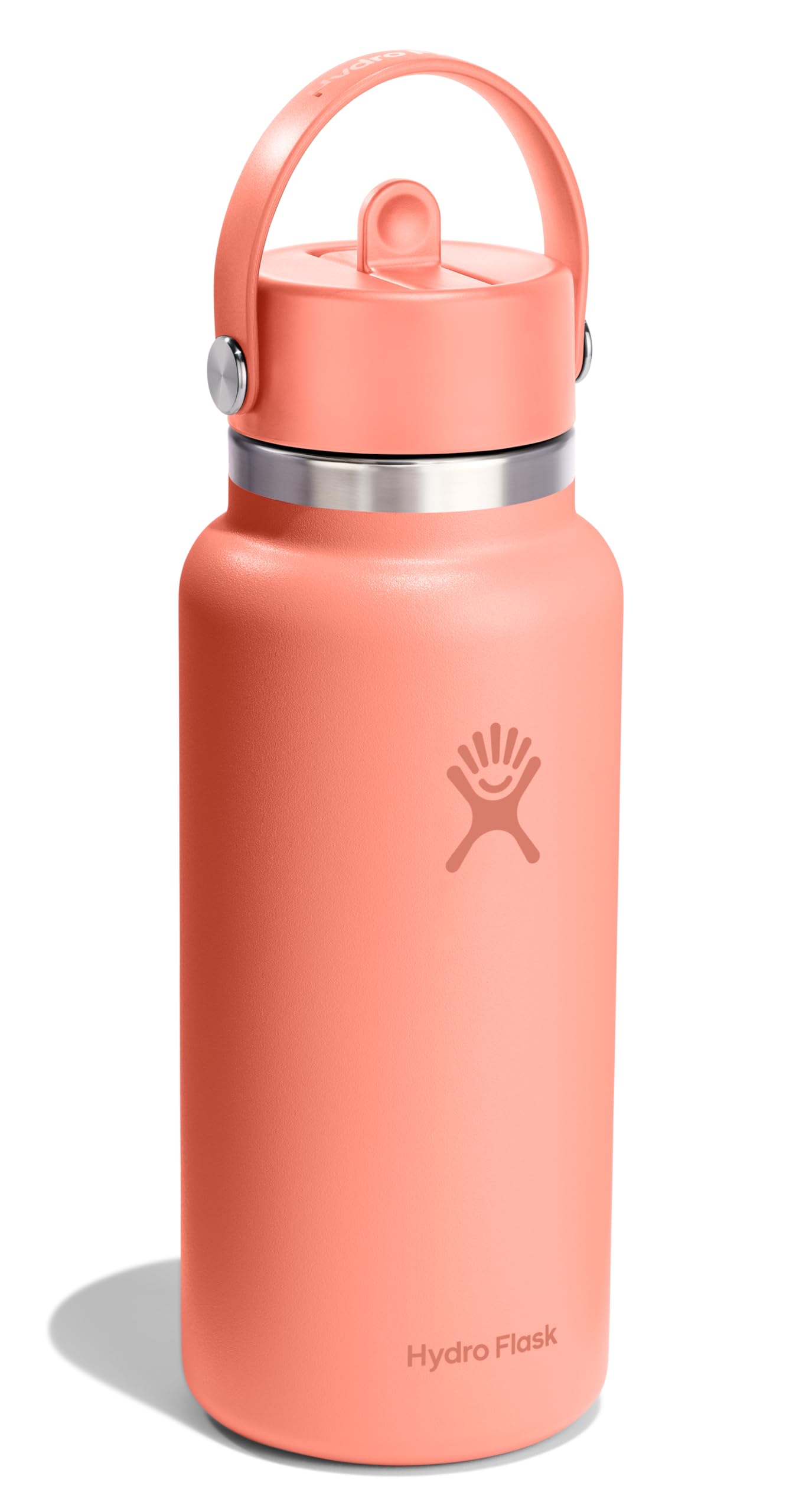 Hydro Flask tapa de pajilla flexible hermética Sunglow lista para salir.