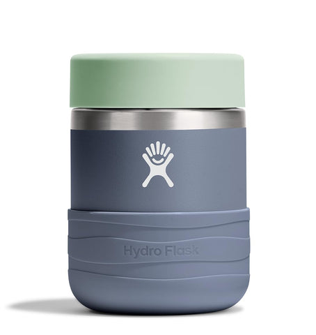 Hydro Flask tarro de comida aislado 12 oz Koala Gris, mantiene frescura por horas.