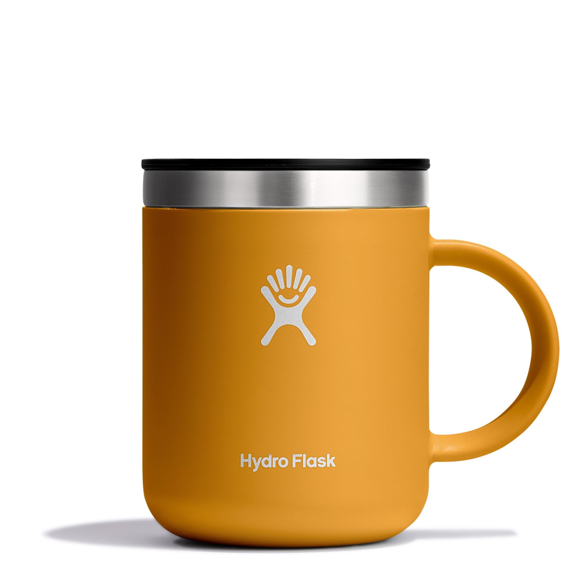 Taza Hydro Flask 12 onzas Fossil, aislamiento eficiente para bebidas calientes.