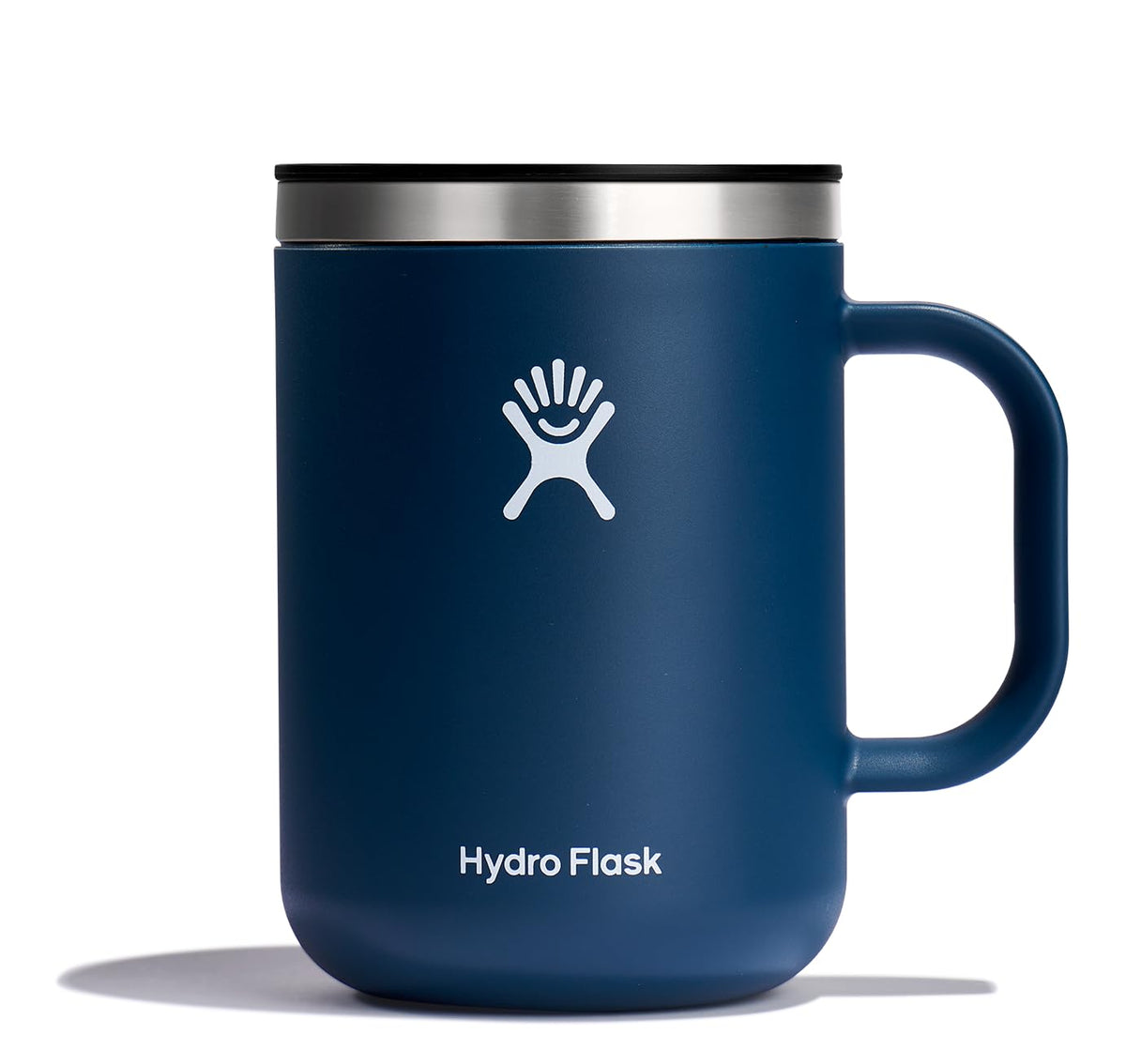 Hydro Flask taza de café Indigo 24oz, mantiene caliente para cada sorbo.