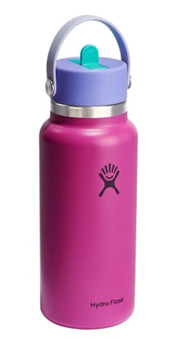 Hydro Flask con aislamiento doble TempShield, conserva la bebida fría por más tiempo.
