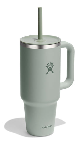 Tapa y pajilla de Hydro Flask para sorber sin fugas.