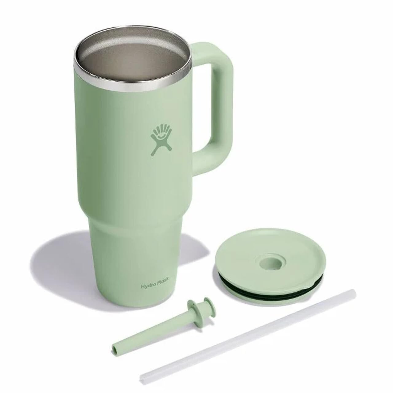 Hydro Flask Travel Tumbler 40 oz con tapa a prueba de fugas.