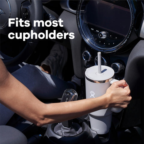 Hydro Flask Travel Tumbler lavavajillas seguro para limpieza rápida.